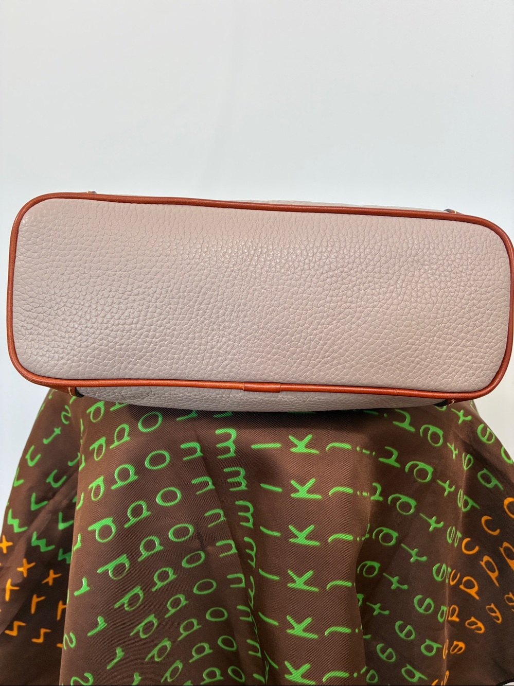 DOONEY & BOURKE BAG PEBBLED LEATHER SATCHEL NWOT - Picture 3 of 9